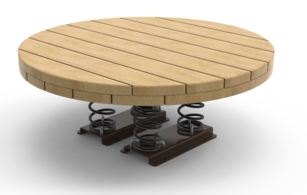 Equilibrio de Madera con Resortes Art. 25005