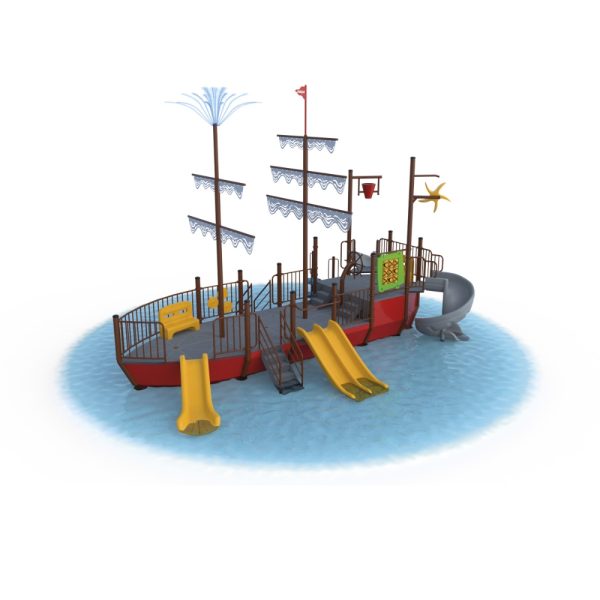Barco Galeón Acuático